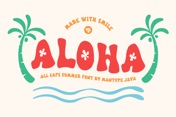 Aloha: Your Go-To Font for Vibrant, Summer-Inspired Designs