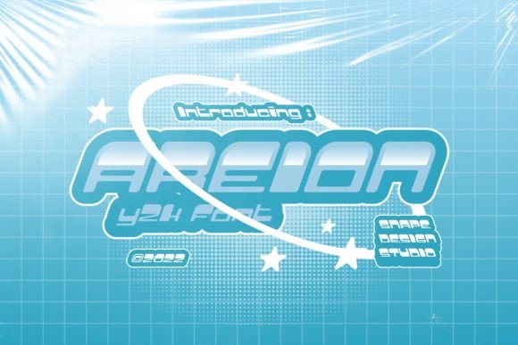 Areion: A Futuristic Display Font for Modern Design