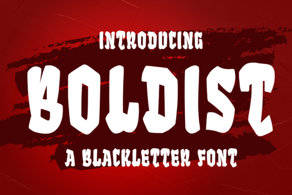 Boldist: A Creative Display Font for Impactful Designs