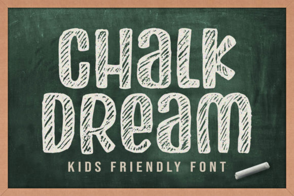 Chalk Dream: A Bold and Playful Display Typeface