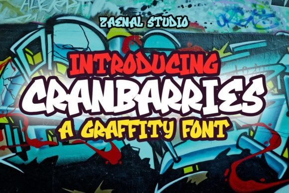 Cranbarries: A Unique Display Font for Bold Branding