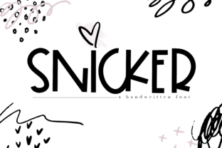 Discover Snicker: A Charming Display Typeface