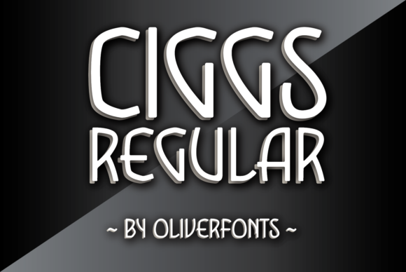 Discover the Ciggs Display Font for Creative Projects