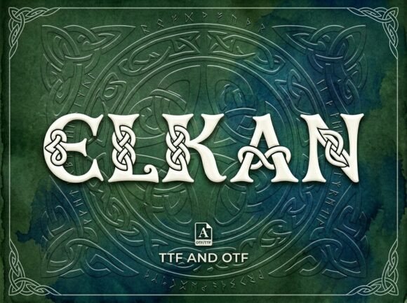 Elkan: A Striking Display Font for Bold Creators
