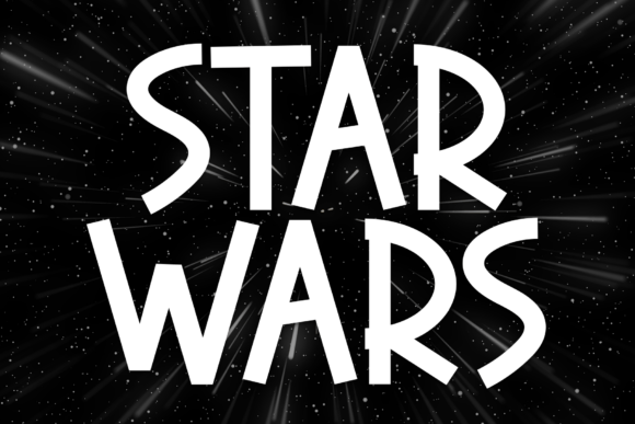 Star Wars Typography: A Bold Choice for Epic Designs