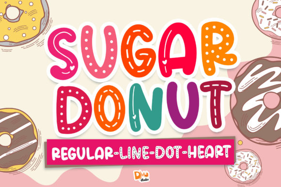 Sugar Donut: A Playful Font for Creative Projects