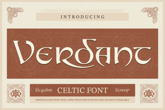 Verdant: A Celtic-Inspired Font for Timeless Design